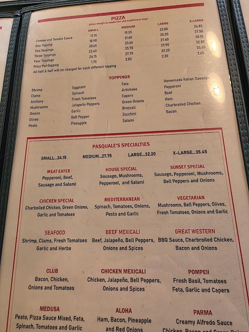 Pasquale's Pizzeria